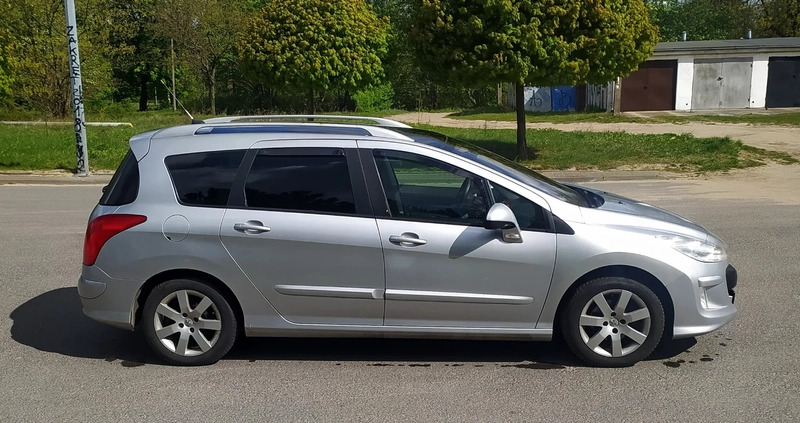 Peugeot 308 cena 11900 przebieg: 256588, rok produkcji 2009 z Zgierz małe 121